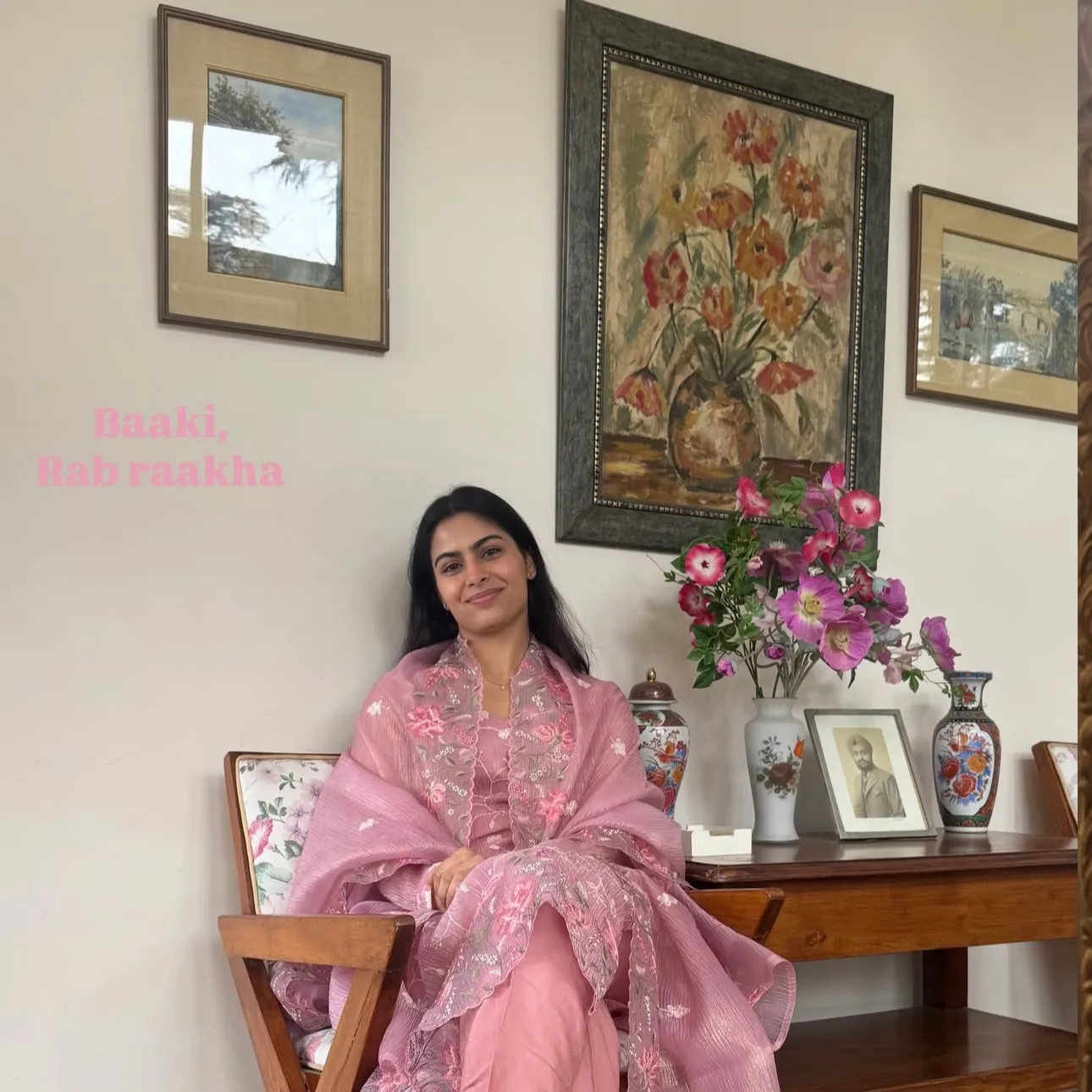 Manu Bhaskar at Rose Cottage Shimla