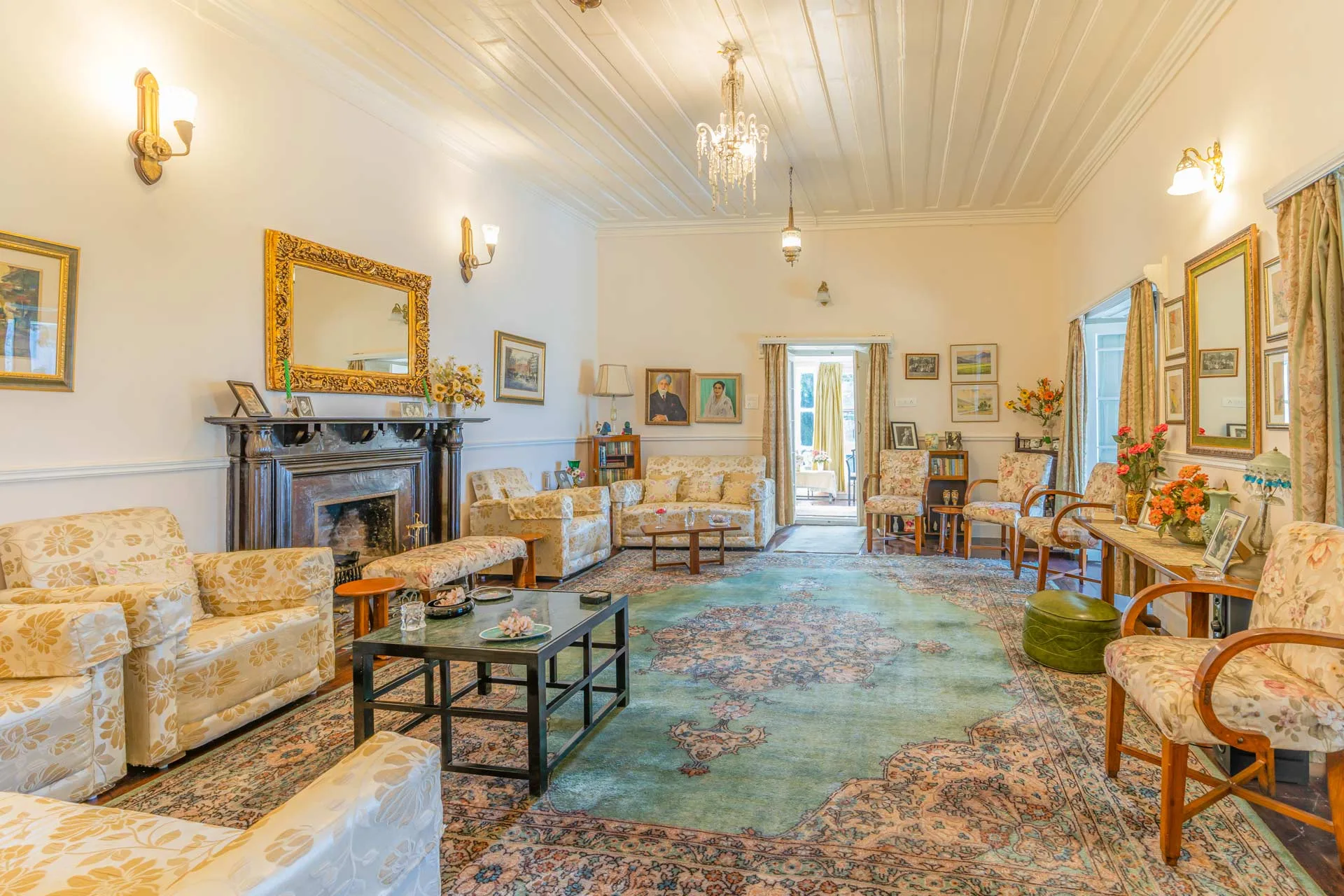 Rose Cottage, Shimla - Drawing Room
