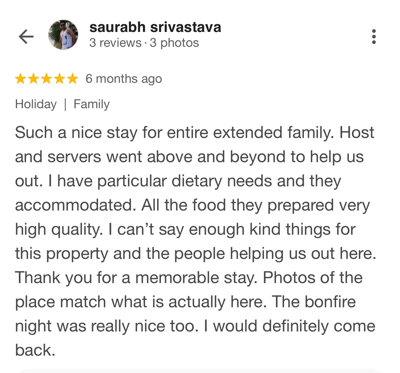 Guest review for Rose Cottage, Shimla